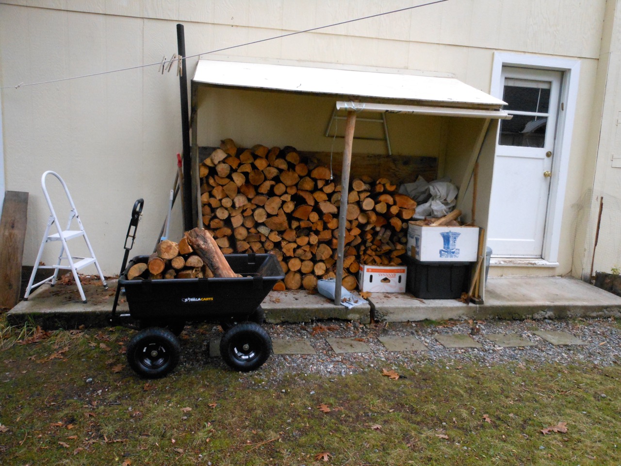 Wood Cart